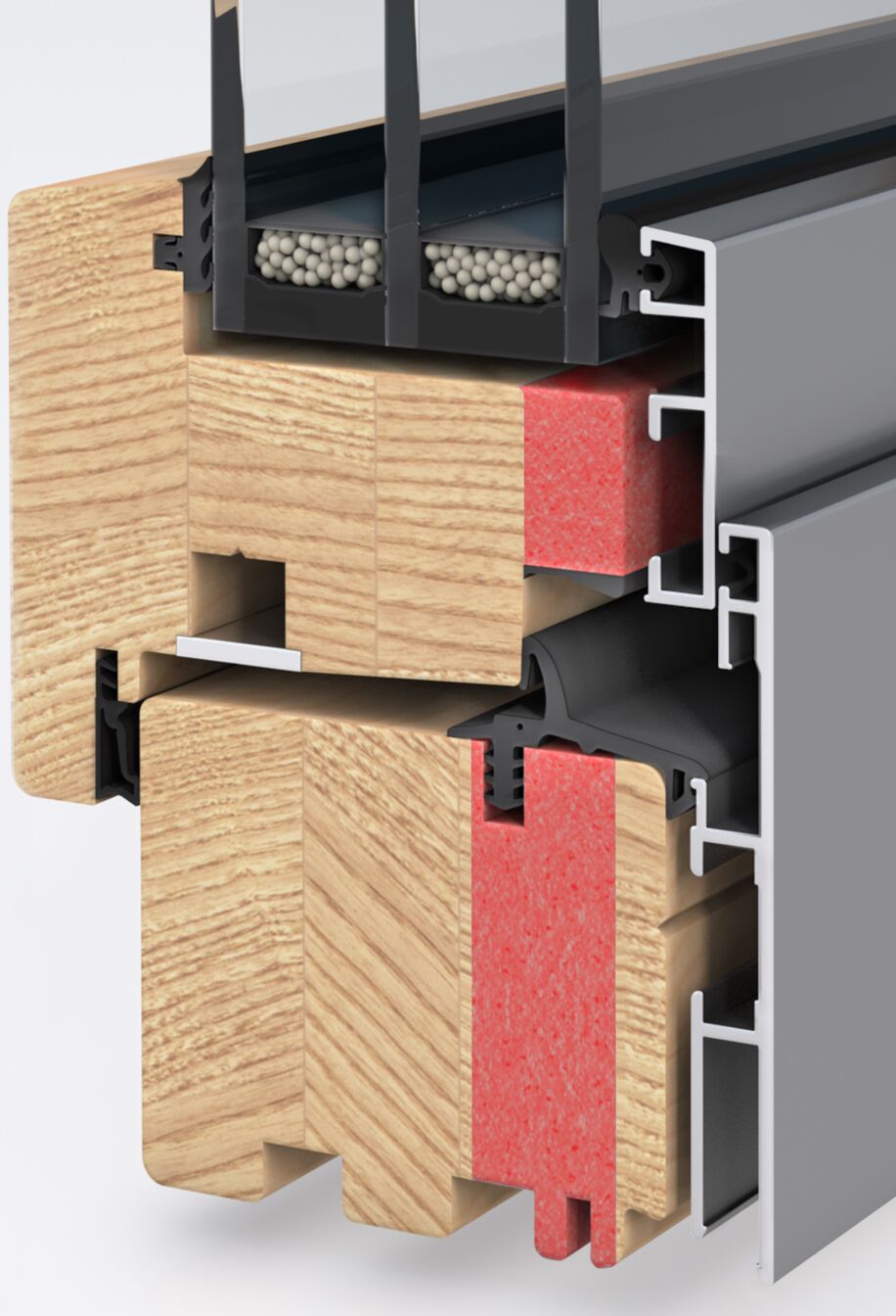 UNILUX ModernLine Fensterprofil im Detail