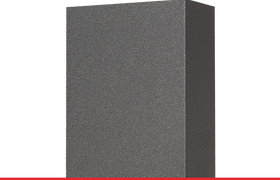 Formzeichnung der Aluminiumschale der UNILUX FineLine Pfosten-Riegel-Fassade, Form 4836